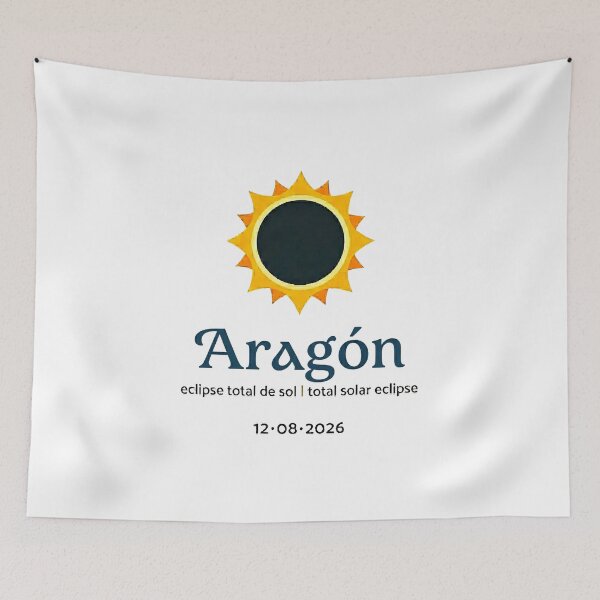 Item preview, Aragon Solar Eclipse 2026 designed and sold by Beyond Destinations.