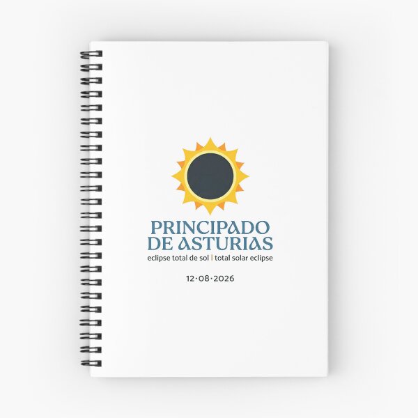Item preview, Asturias Solar Eclipse 2026 Design designed and sold by Beyond Destinations.