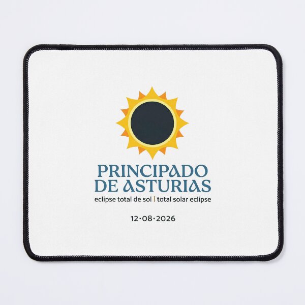 Item preview, Asturias Solar Eclipse 2026 Design designed and sold by Beyond Destinations.