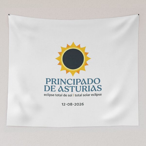 Item preview, Asturias Solar Eclipse 2026 Design designed and sold by Beyond Destinations.