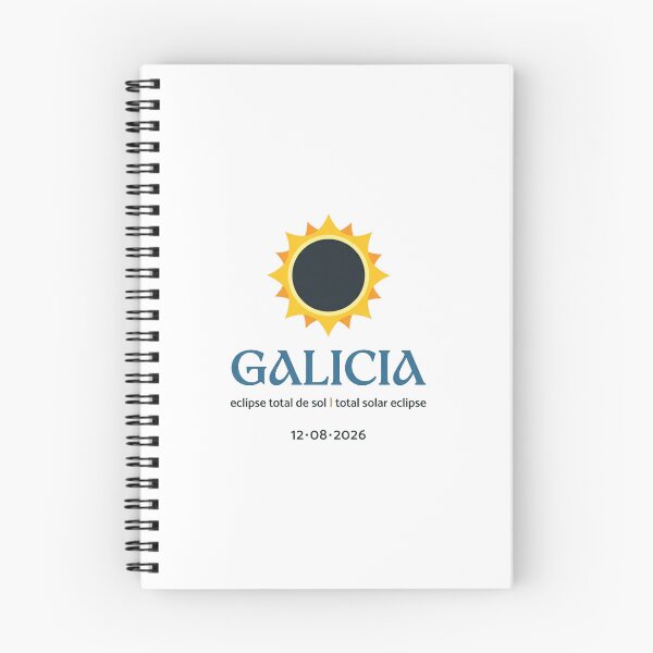 Item preview, Galicia Solar Eclipse 2026 Design designed and sold by Beyond Destinations.