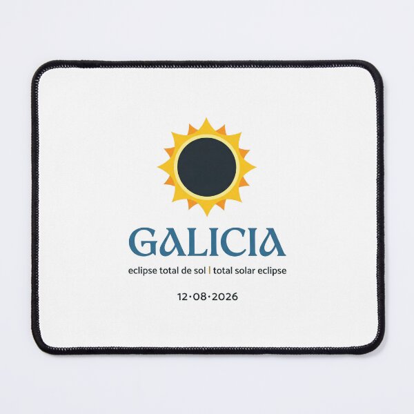 Item preview, Galicia Solar Eclipse 2026 Design designed and sold by Beyond Destinations.