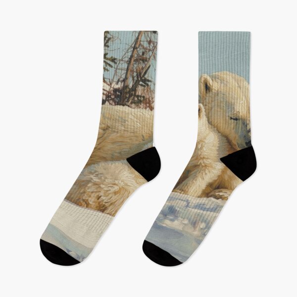 Item preview, Polar Bear Mother and Cubs designed and sold by Kirrindy Designs.