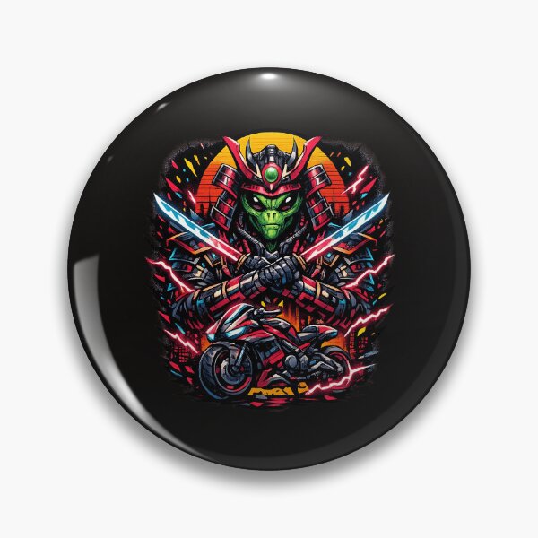 Item preview, Crimson Circuit Shogun designed and sold by RevaQuallsaola.