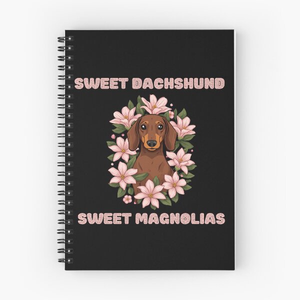 Item preview, Sweet  Dachshund Sweet Mangolias Funny Gifts  designed and sold by Domel9674.