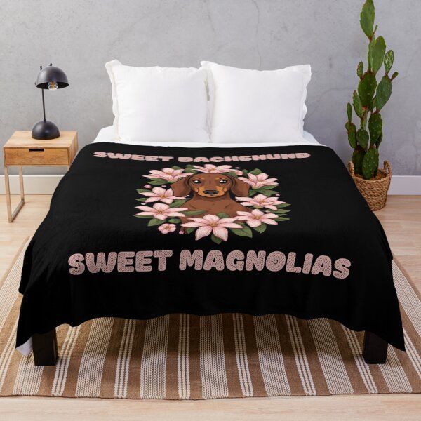Item preview, Sweet Dachshund Sweet Mangolias Funny Gifts designed and sold by Domel9674.