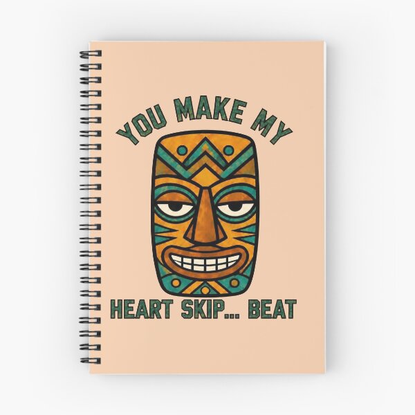 Item preview, Tiki Mask – You Make My Heart Skip a Beat designed and sold by Icareis-Studios.