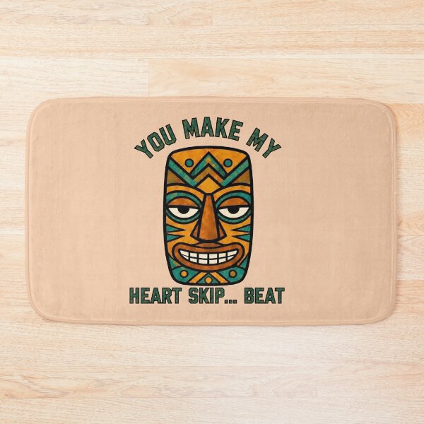 Item preview, Tiki Mask – You Make My Heart Skip a Beat designed and sold by Icareis-Studios.