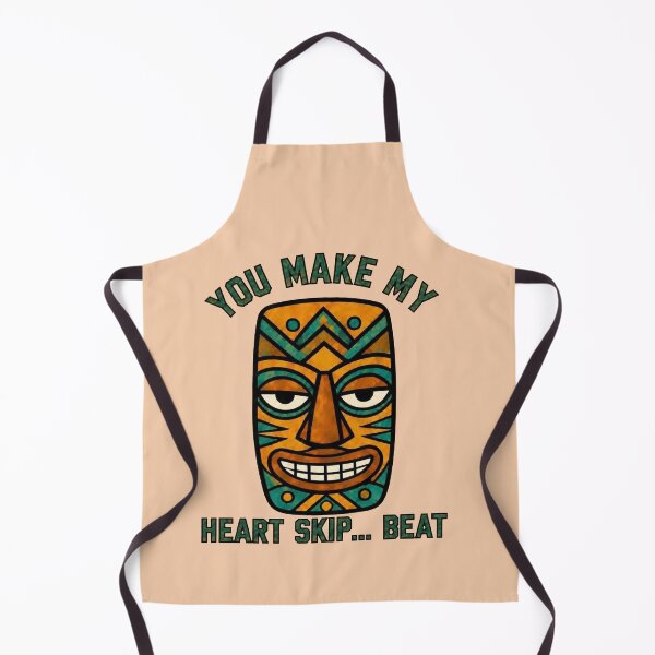 Item preview, Tiki Mask – You Make My Heart Skip a Beat designed and sold by Icareis-Studios.