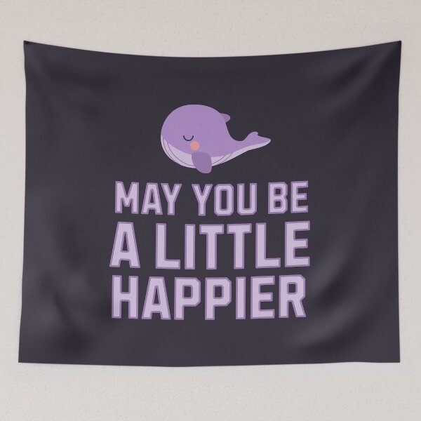 Item preview, BTS may you be a little happier whale designed and sold by Morcawork.