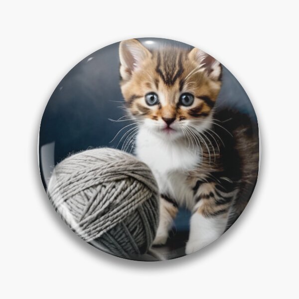 Item preview, Animals - Adorable Tabby and White Kitten, Sweet and Innocent Portrait designed and sold by DoodyPets.