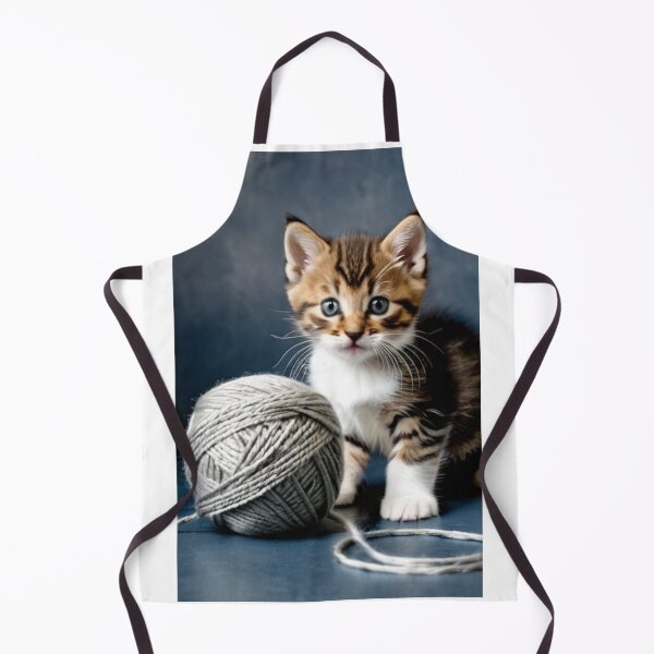 Item preview, Animals - Adorable Tabby and White Kitten, Sweet and Innocent Portrait designed and sold by DoodyPets.