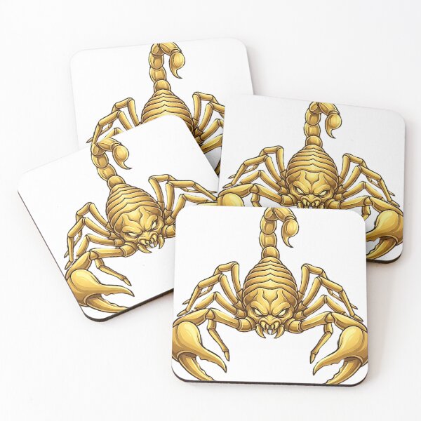 Item preview, Golden Scorpio Zodiac Power Design designed and sold by ToxicInkArt.
