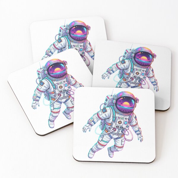 Item preview, Synthwave Sunset Astronaut designed and sold by krishna-artdesigns.
