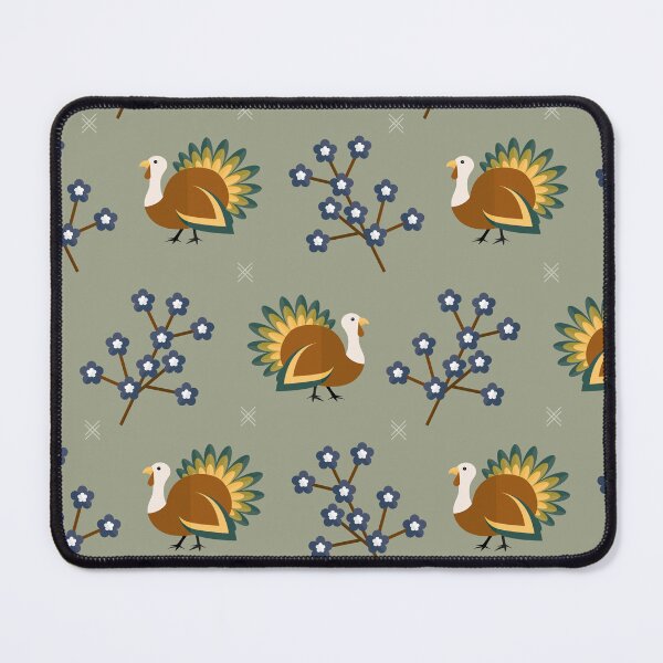 Item preview, Turkeys on green designed and sold by reneesillus.