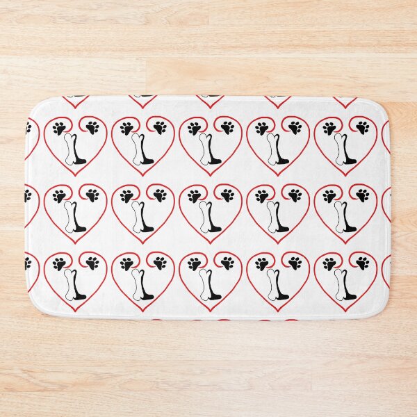 Item preview, Heart dog with the letter L designed and sold by acreació.