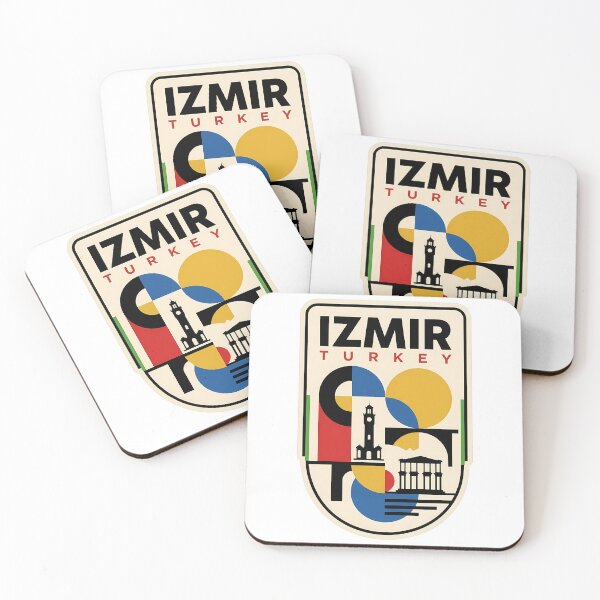 Item preview, Vintage Izmir Turkey Geometric Clock Tower Landmark designed and sold by k3rstman1.