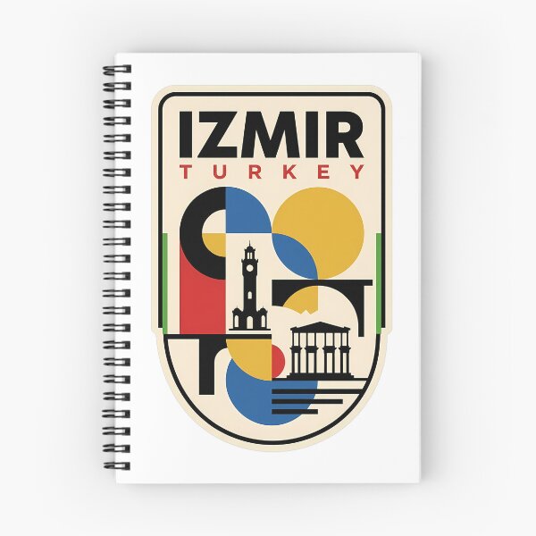 Artikelvorschau, Historisches Wahrzeichen des geometrischen Uhrturms in Izmir, Türkei entworfen und verkauft von k3rstman1.