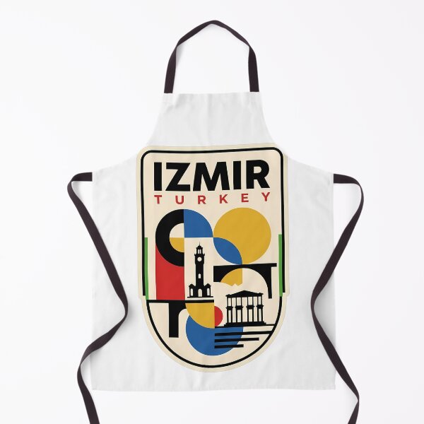 Item preview, Vintage Izmir Turkey Geometric Clock Tower Landmark designed and sold by k3rstman1.