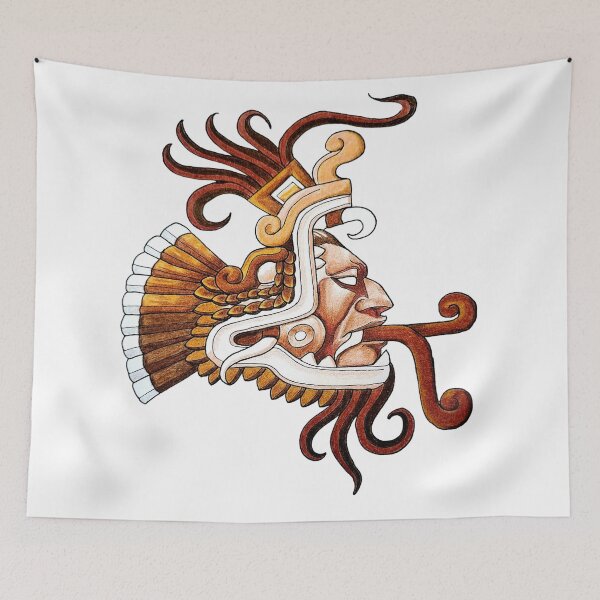 Item preview, Quetzalcoatl the feathered serpent in humanoid form designed and sold by The-old-sveinn.