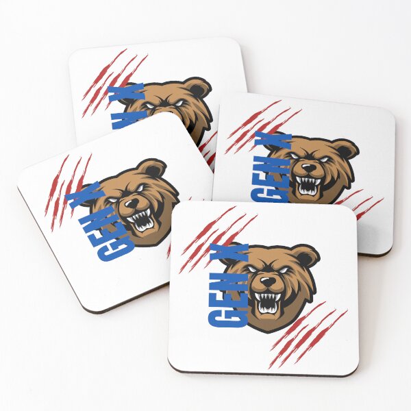 Item preview, Gen X Bear Graphic T-shirt - Bear Streetwear Tee designed and sold by Teechuckle.