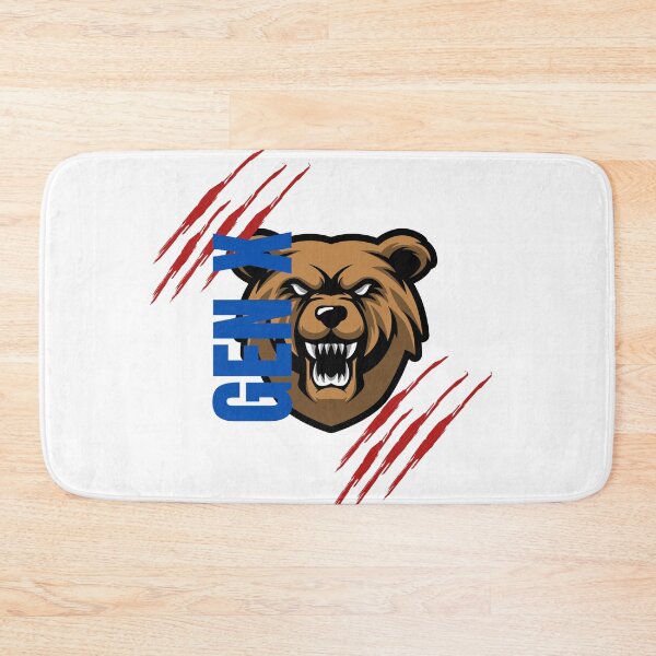 Item preview, Gen X Bear Graphic T-shirt - Bear Streetwear Tee designed and sold by Teechuckle.