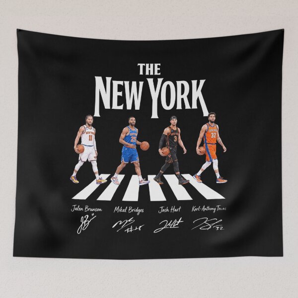 Item preview, Copy of OG Anunoby, Jalen Brunson, New York Knicks 2026 World Champions, Jalen Brunson Josh Hart OG Anunoby KAT Karl-Anthony Towns Orange - New York Knicks, Stevie Knicks designed and sold by AdamZaico.