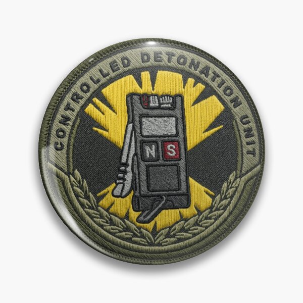 Item preview, BF BF6 RedSec Inspired 'Blast Badge' Controlled Detonation Unit Uniform Patch designed and sold by Sellcooldesigns.