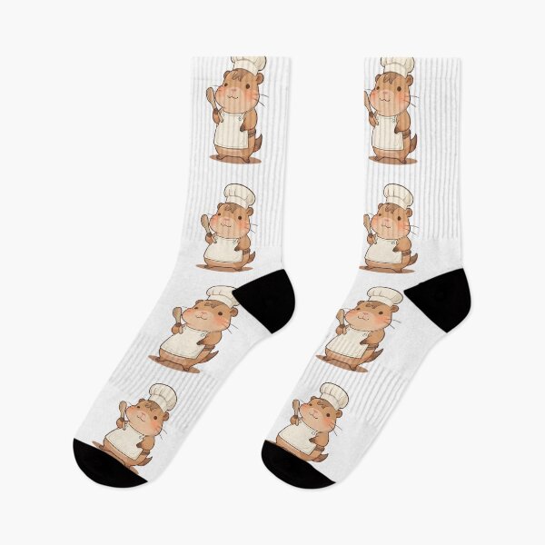 Item preview, Capybara Chef — Cute Cooking Capybara Sticker designed and sold by tommysworks.