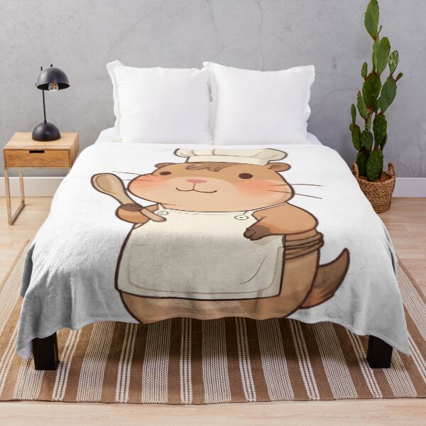 Item preview, Capybara Chef — Cute Cooking Capybara Sticker designed and sold by tommysworks.