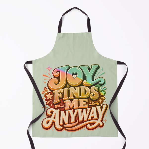 Item preview, Joy Finds Me Anyway Retro designed and sold by TrinovaCreates.
