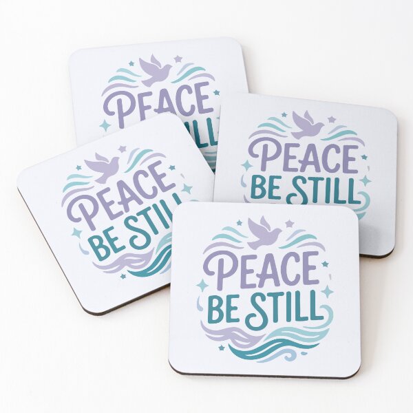 Item preview, Peace Be Still Dove Christian Quote  designed and sold by stylishdzign.