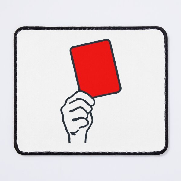 Item preview, Football Referee Red Card Warning Design – Soccer Fan Graphic for Players, Coaches and Football Lovers designed and sold by Charonde.