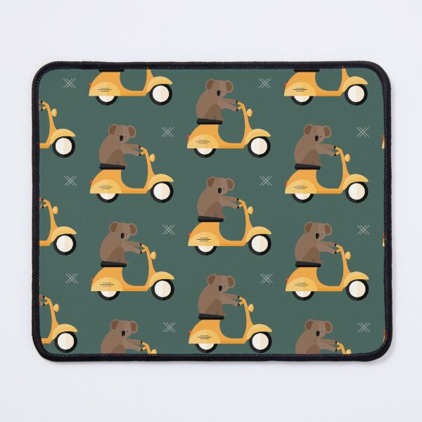 Item preview, Koalas on a scooter on green designed and sold by reneesillus.