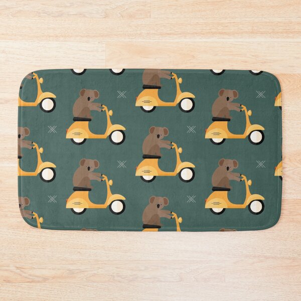 Item preview, Koalas on a scooter on green designed and sold by reneesillus.