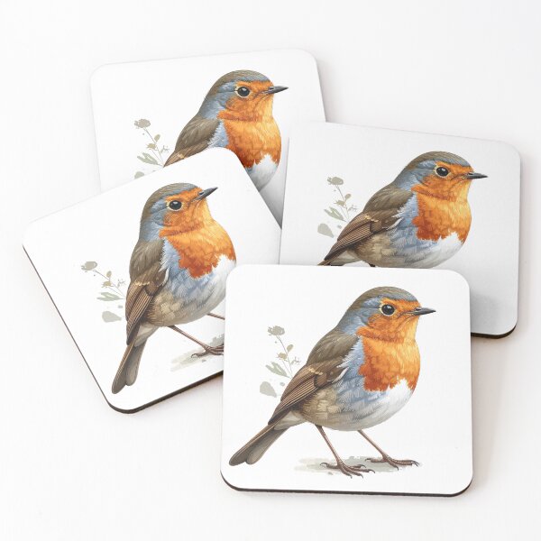 Item preview, European Robin designed and sold by The Digital Compass.