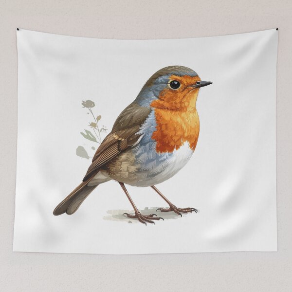 Item preview, European Robin designed and sold by The Digital Compass.