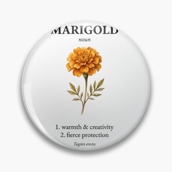 Item preview, Marigold Flower designed and sold by FattyMcGee.