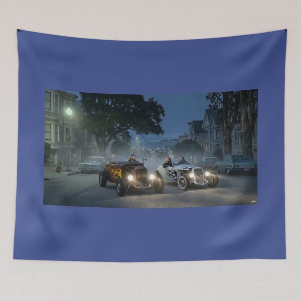 Item preview, HOT RODS BY NIGHT FRISCO 1968 designed and sold by VERYOLDROAD BY AXTON BROWNING .