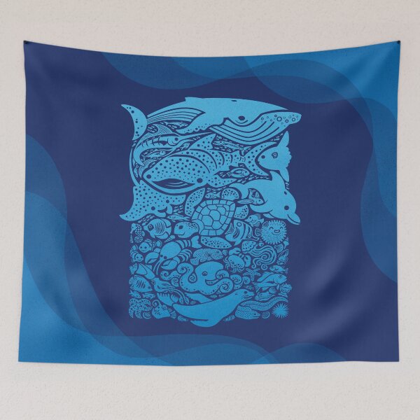 Item preview, Aquatic Blues 2 designed and sold by Wayne Minnis.