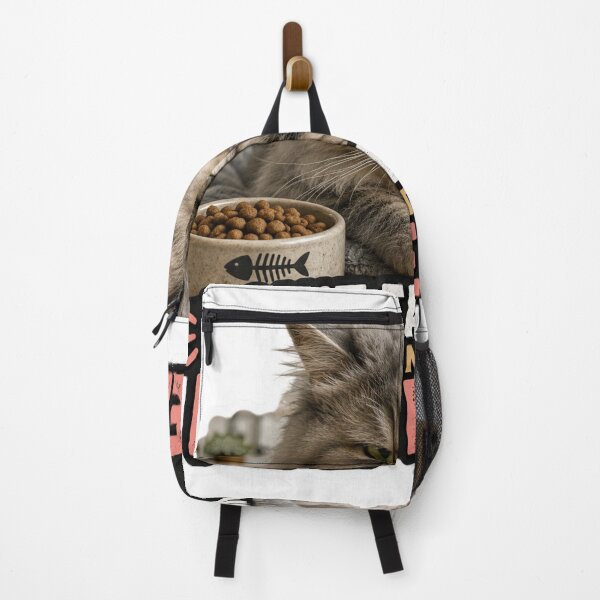 Item preview, Dont Talk To Me Until I've Eaten Funny Cat Meme designed and sold by MoodyMeows.