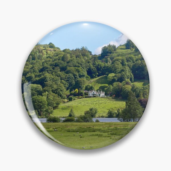 Item preview, Evening view across the lake from The Grand Hotel at Grasmere Cumbria UK designed and sold by John Gilham - Landscape Photography.