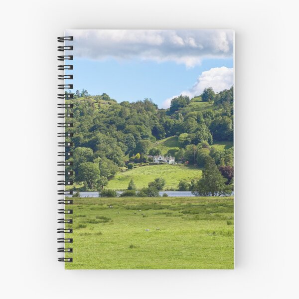 Item preview, Evening view across the lake from The Grand Hotel at Grasmere Cumbria UK designed and sold by John Gilham - Landscape Photography.