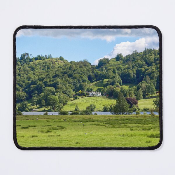 Item preview, Evening view across the lake from The Grand Hotel at Grasmere Cumbria UK designed and sold by John Gilham - Landscape Photography.