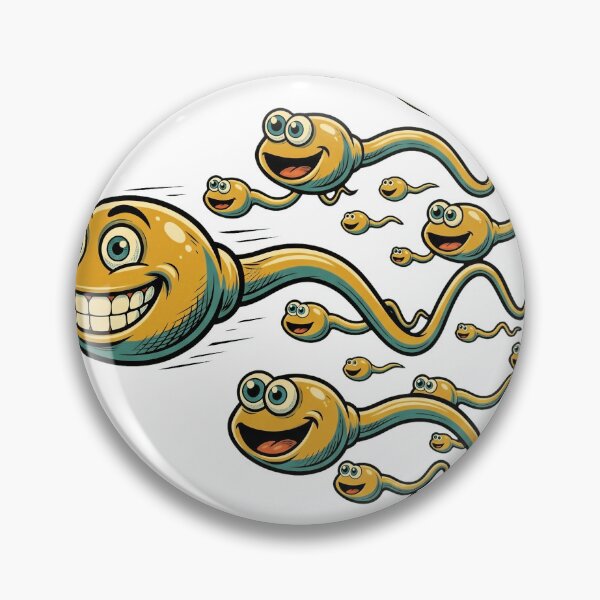 Item preview, Many Years Ago I Was The Fastest Funny Retro Sperm Joke designed and sold by Vermanartist.