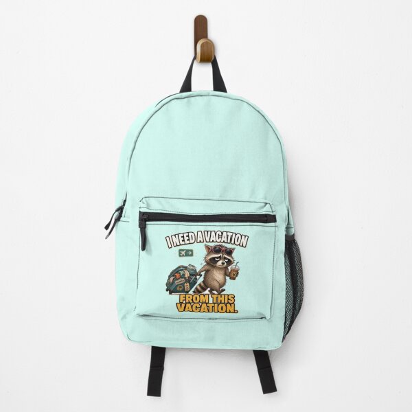 Item preview, Funny Travel Raccoon Vacation Humor Gift designed and sold by Gentlestate.