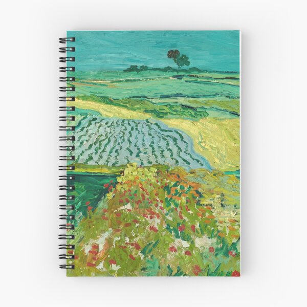 Item preview, Green Wheat Fields With Poppies Auvers designed and sold by artofuniverse.