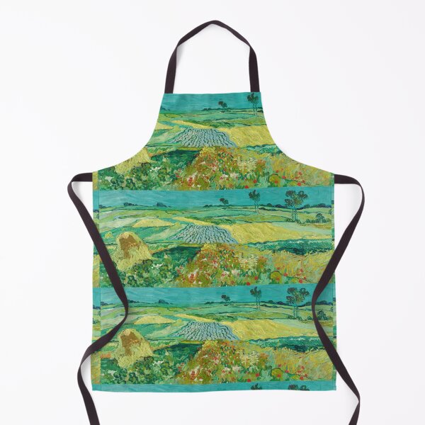 Item preview, Green Wheat Fields With Poppies Auvers designed and sold by artofuniverse.