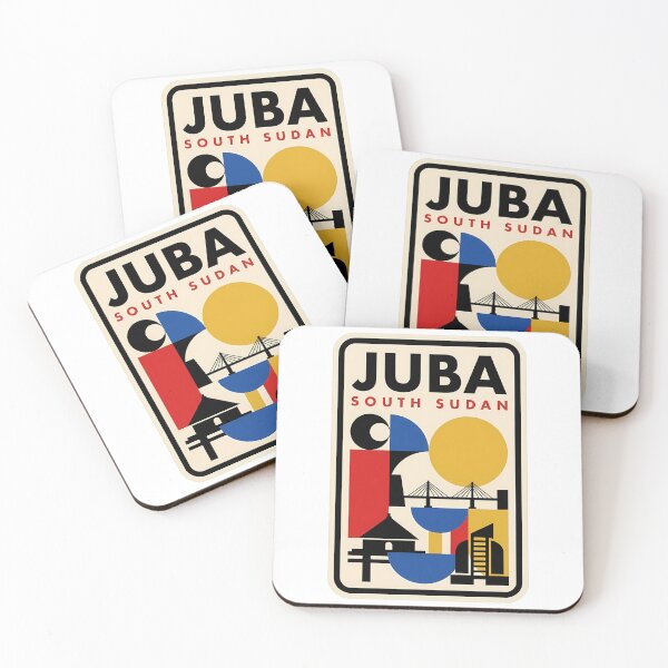 Item preview, Juba South Sudan Minimalist Geometric Cityscape designed and sold by k3rstman1.