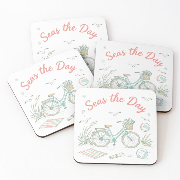 Item preview, Seaside Illustration designed and sold by LinaDesign Store.